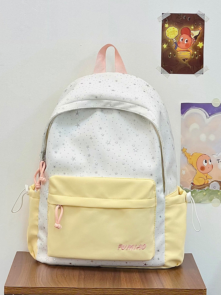 Star-Patterned Casual Daypack