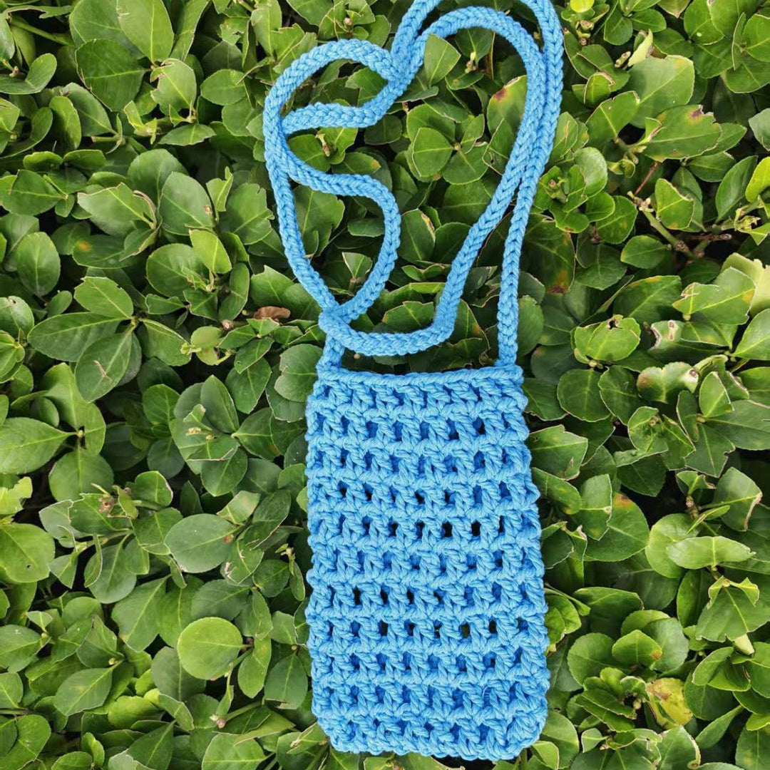 Hand-knotted shoulder bag Kalsten