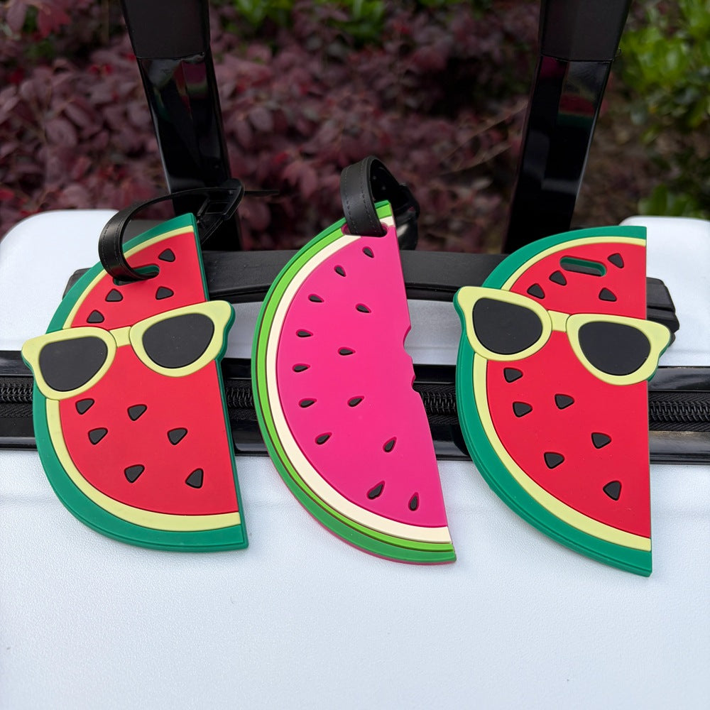 Whimsical Watermelon Luggage Tag Kalsten