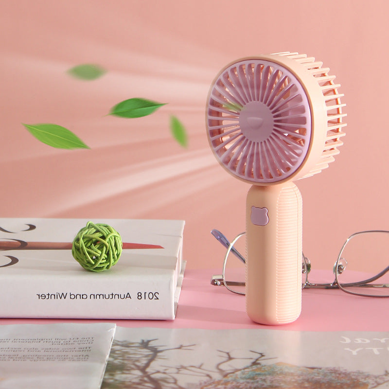 Unisex Portable Hand Fan with Ergonomic Handle and Innovative Design Kalsten