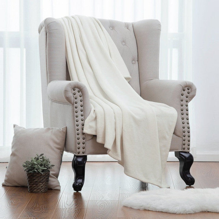 Women luxurious and cozy microfiber blanket Kalsten
