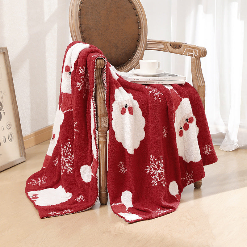 Unisex Cozy Fleece Throw Blanket