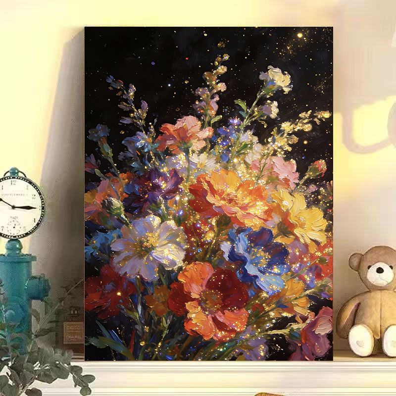 Floral-Themed Decorative Canvas Art Kalsten