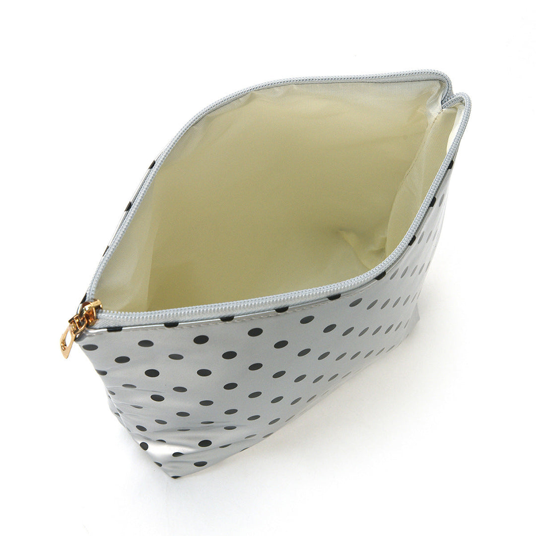 Water-repellent cosmetic bag with polka dot design Kalsten