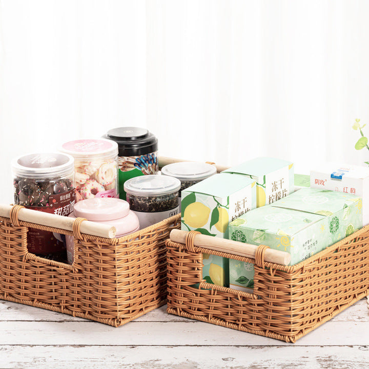Women Decorative Storage Basket with Practical Handles Kalsten