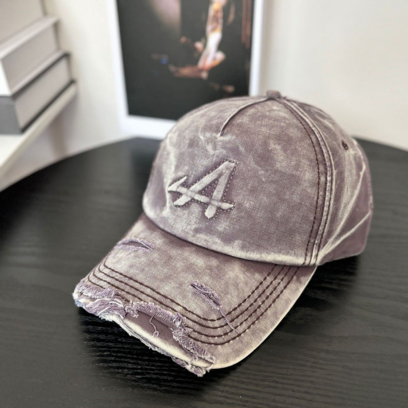 Women's Distressed Vintage Style Baseball Cap Kalsten