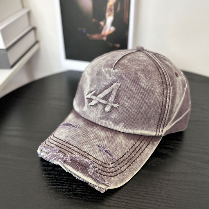 Women's Distressed Vintage Style Baseball Cap Kalsten