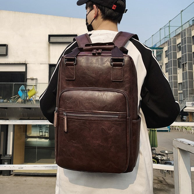 Elegant Backpack Made of High-Quality Leather Kalsten