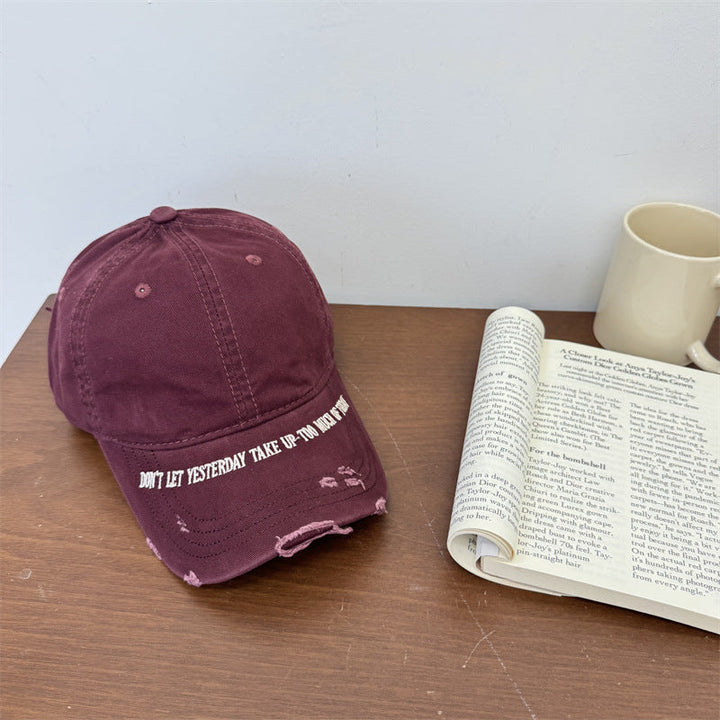 Men's Vintage Distressed Baseball Cap Kalsten