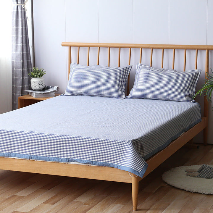 Women's high-quality checkered fabric bedding Bowlift