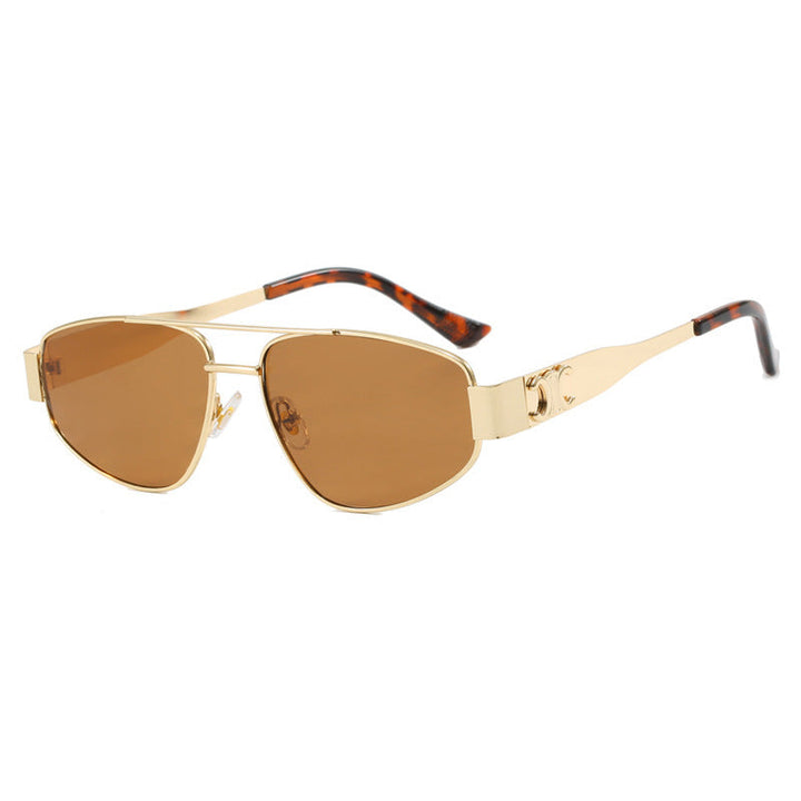 Ladies sporty sunglasses with polarized lenses and elegant metal frame Kalsten