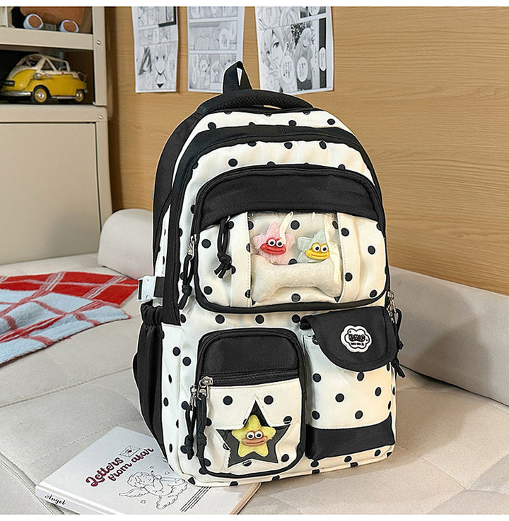 Multi-Pocket School Backpack and Tote Bag Set Kalsten