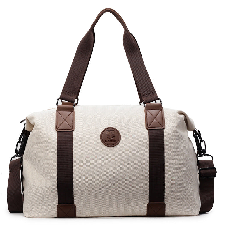 Sporty Duffel Bag With Multiple Compartments And Adjustable Shoulder Strap Kalsten