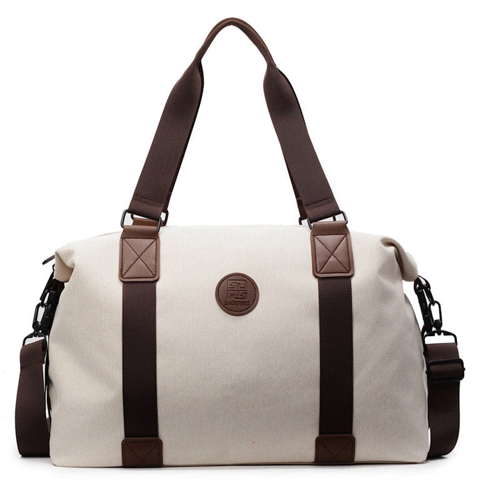 Sporty Duffel Bag With Multiple Compartments And Adjustable Shoulder Strap Kalsten