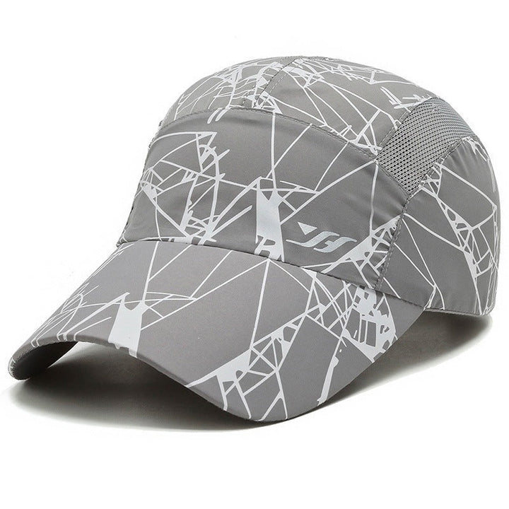 Women’s sporty running cap with stunning geometric pattern Kalsten