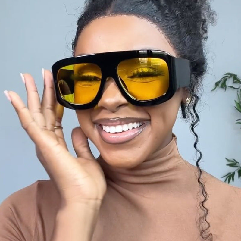 Women's fashionable oversized sunglasses with distinctive design Kalsten