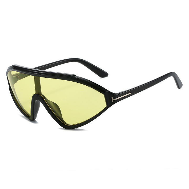 Women sporty sunglasses with ergonomic full rim design Kalsten