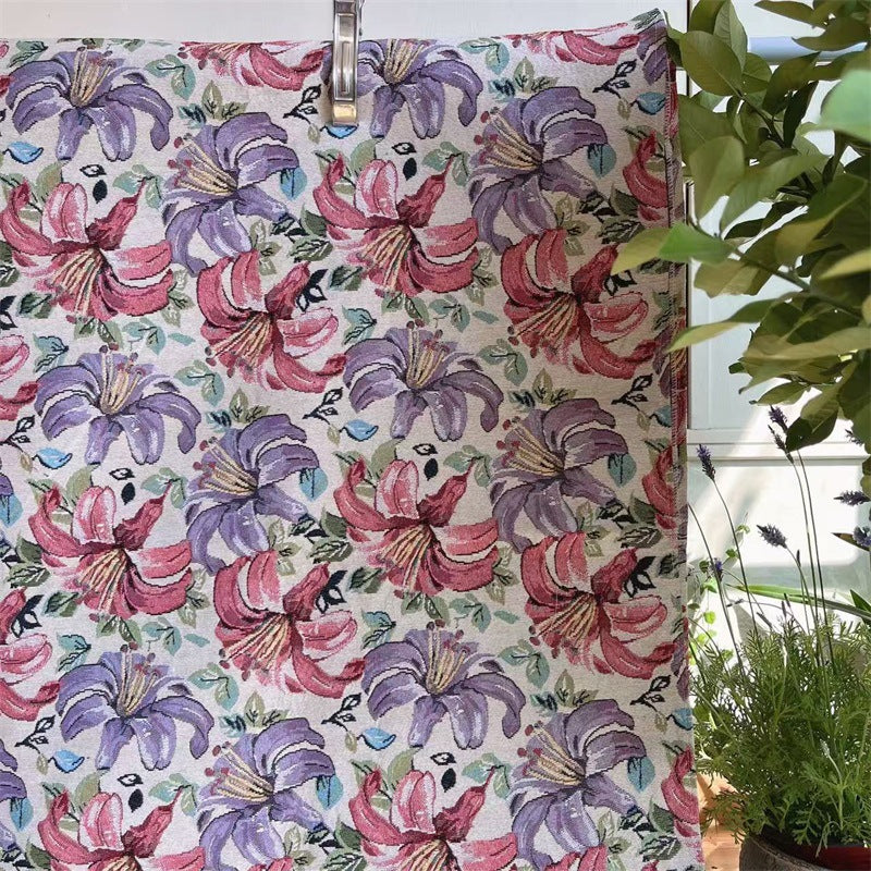 Birds and Leaves Decorative Table Runner