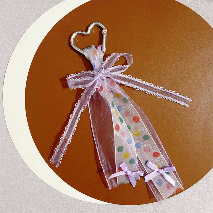 Decorative Heart-Shaped Keychain kalsten