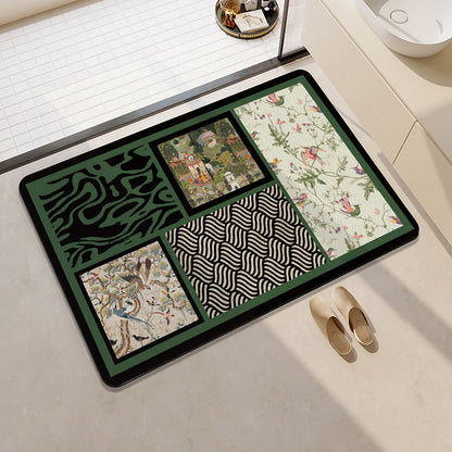 Decorative Cartoon Welcome Mat Acalora