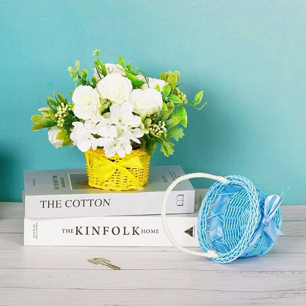 Decorative Handwoven Gift Basket Kalsten