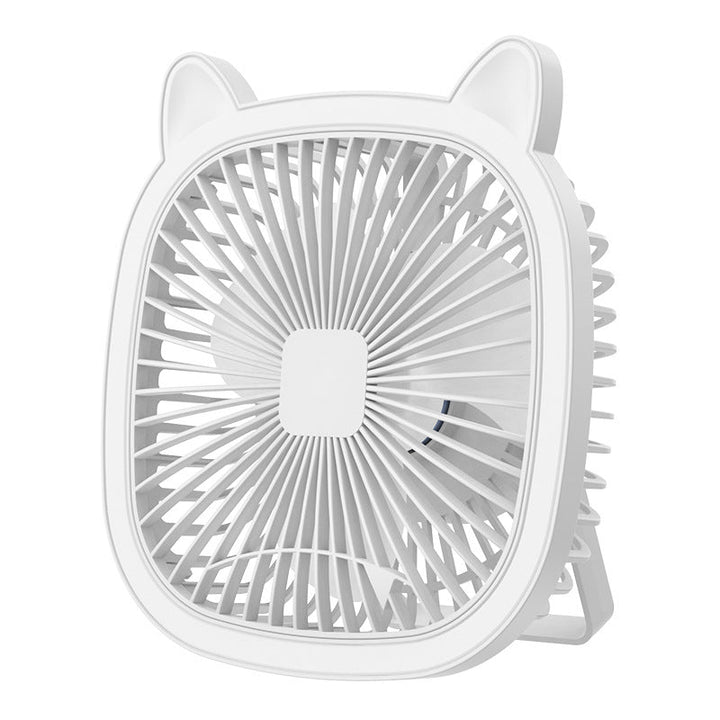 Ladies Portable Mini Table Fan in Cute Cat Design Kalsten