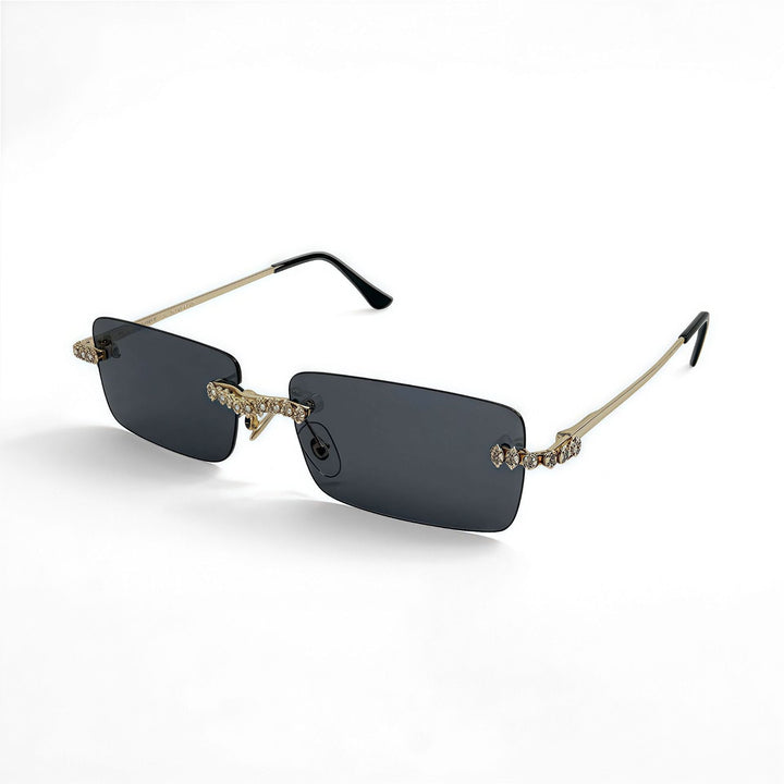 Ladies Fashion Sunglasses in extravagant design with sparkling frame Kalsten