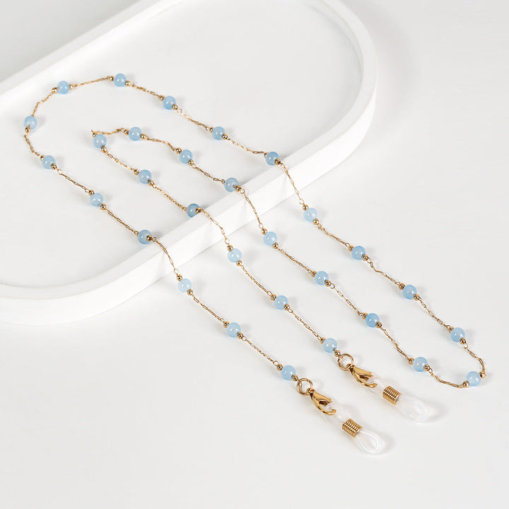 Elegant Beaded Glasses Chain Kalsten
