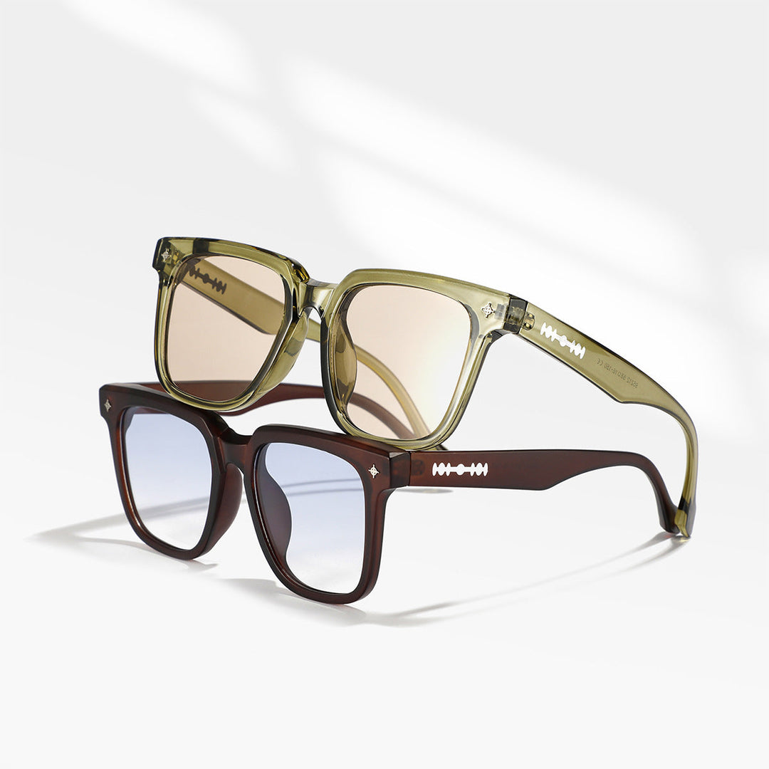 Women's Fashion Square Sunglasses with Stylish Tortoise Shell Design Kalsten