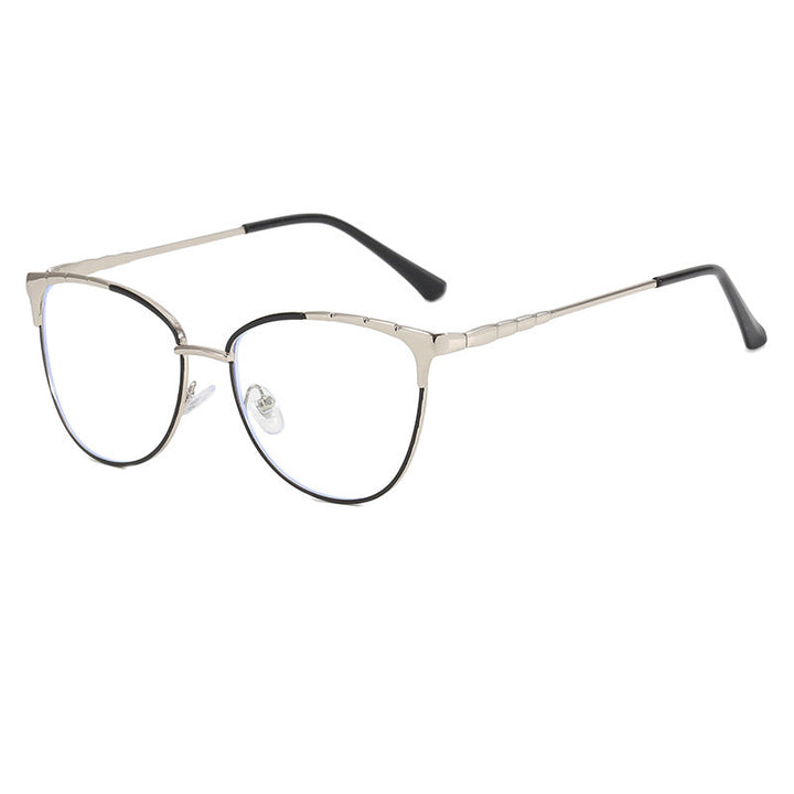 Ladies Cat-Eye Glasses with Fine Metal Accents Kalsten