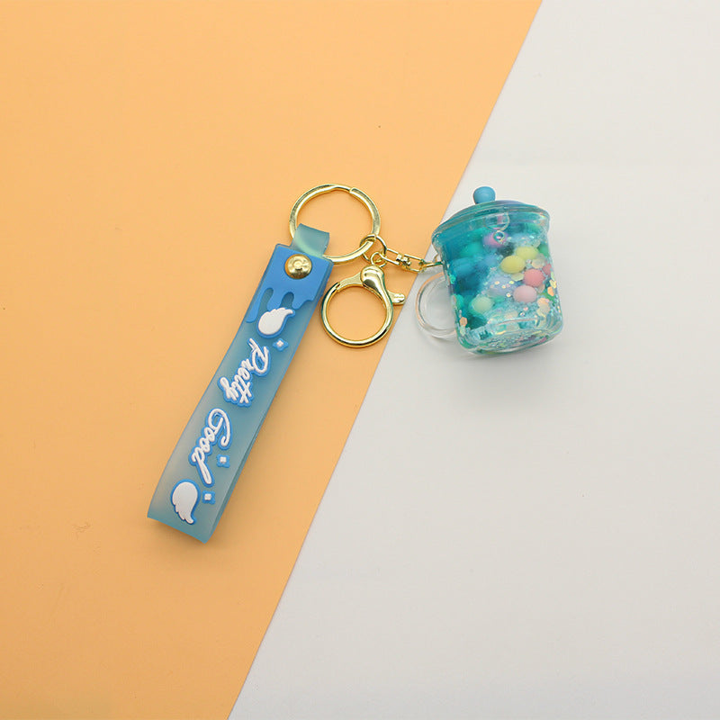 Unisex keychain with cute drinking vessel design Kalsten