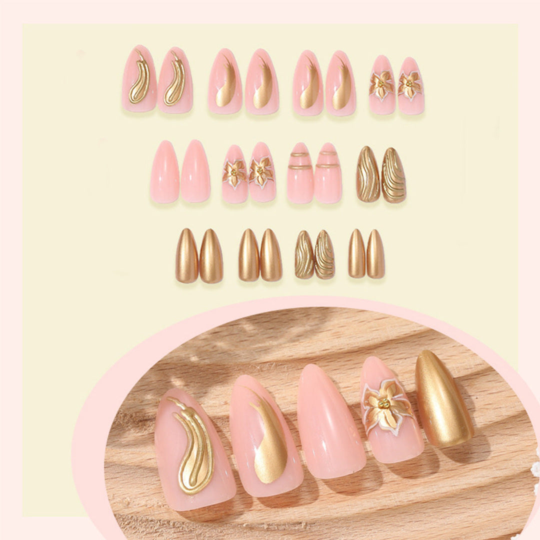 Artistic Premium Metallic Nail Extensions Kalsten