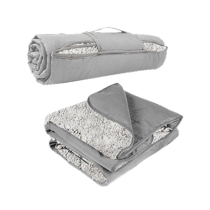 Cozy Fleece-Lined Picnic Blanket Kalsten
