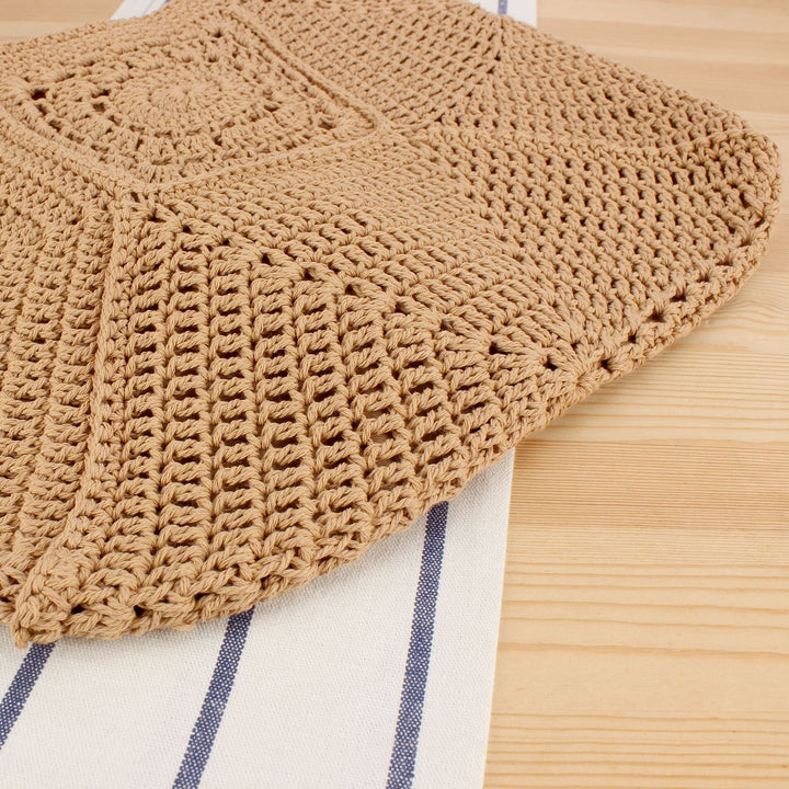 Handbag with Artistic Crochet Pattern Kalsten