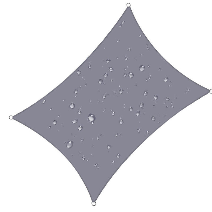 Heavy-Duty Waterproof Sun Shade Sail Canopy with Reinforced D-Rings Kalsten