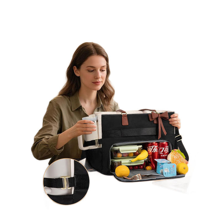 Fashionable tote bag with stylish compartments Kalsten