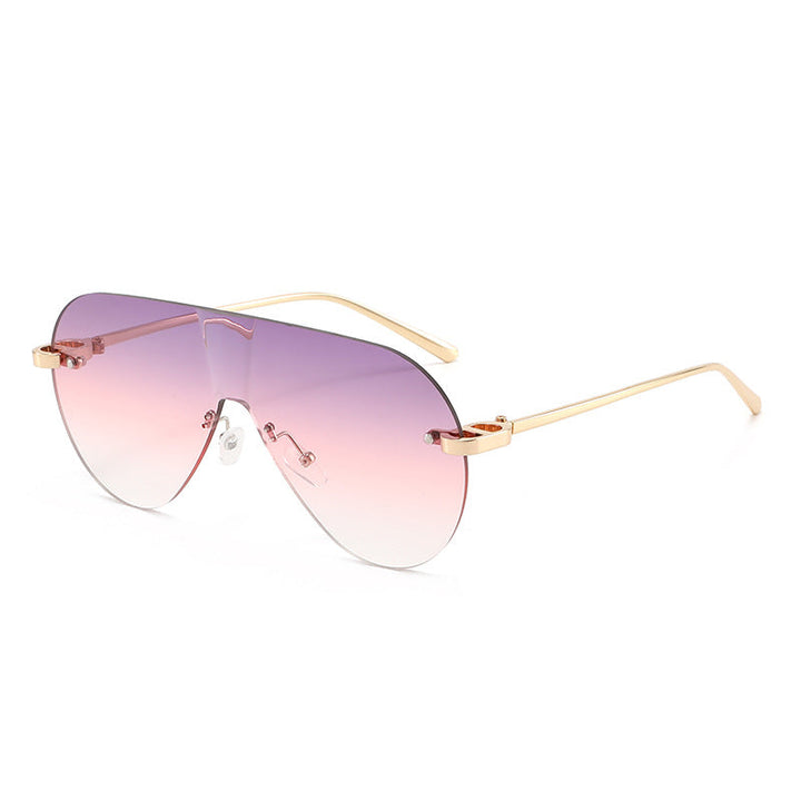 Ladies Oversized Sunglasses in Modern Aviator Style Kalsten