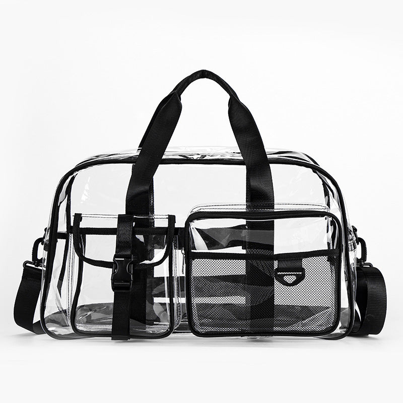 Transparent sports bag with multifunctional compartments Kalsten