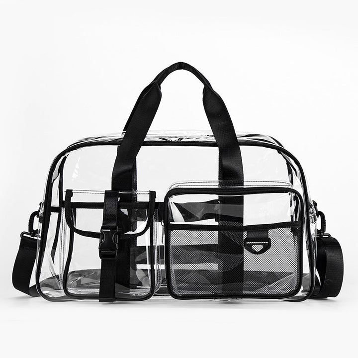 Transparent sports bag with multifunctional compartments Kalsten