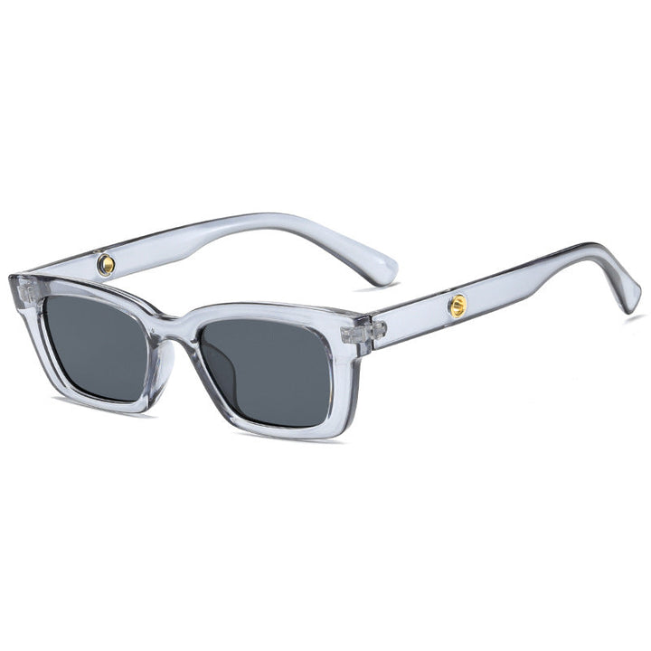 Women's trendy square sunglasses in vintage style Kalsten
