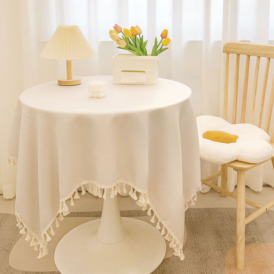 Decorative Fringed Table Cover