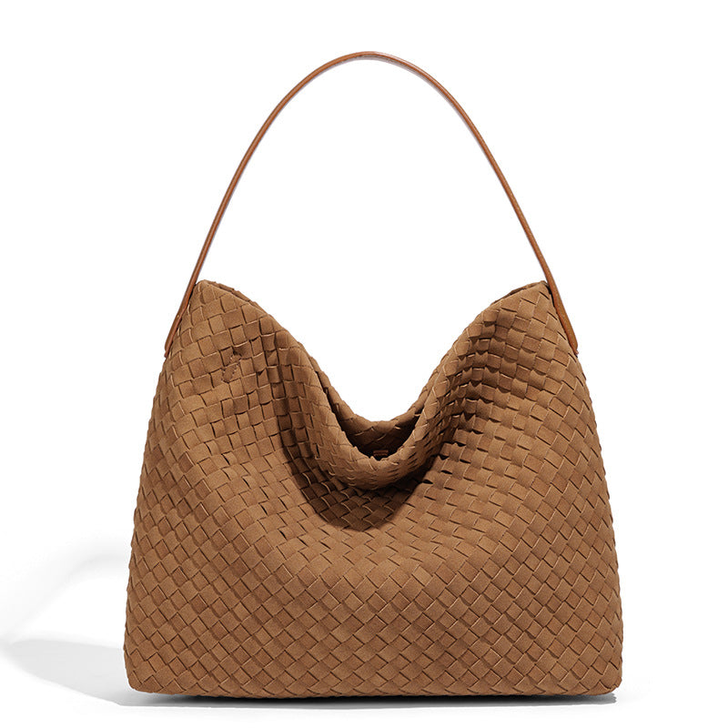 Oversized Woven Hobo Bag Acalora