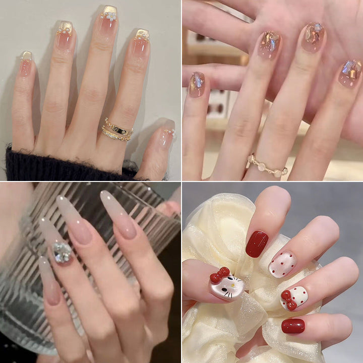 Elegant Botanical Press-On Nails Kalsten