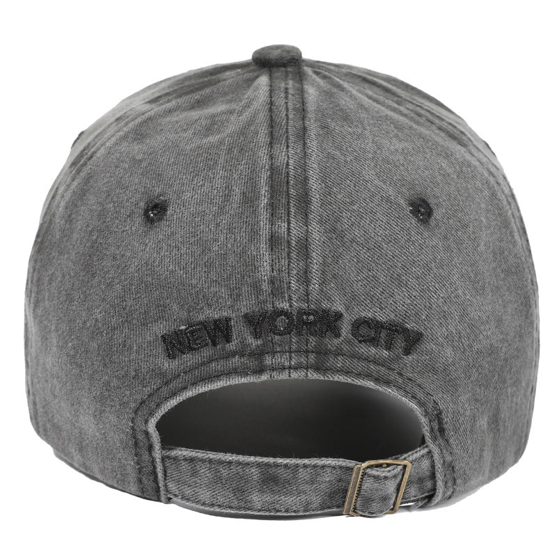 Men's Distressed Embroidered Dad Hat Kalsten