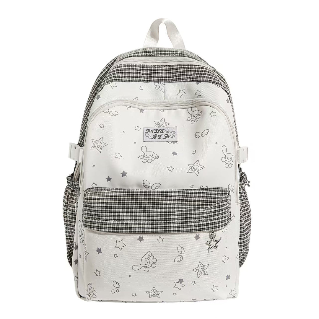 Playful Patterned School Backpack Kalsten