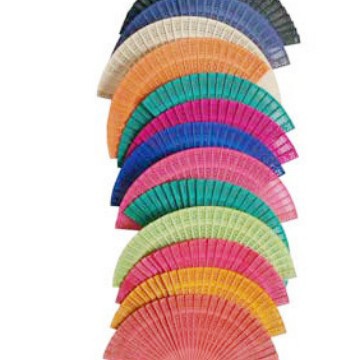 Ladies fan with intricate patterns and elegant laser engraving Kalsten
