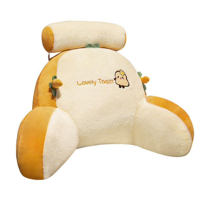 Plush back support cushion in dolphin design Kalsten
