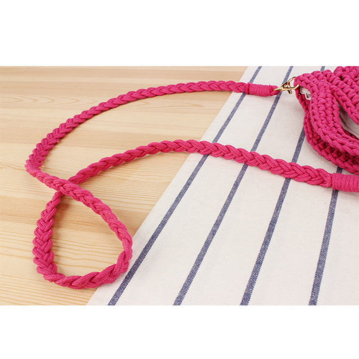 Hand-knotted shoulder bag Kalsten