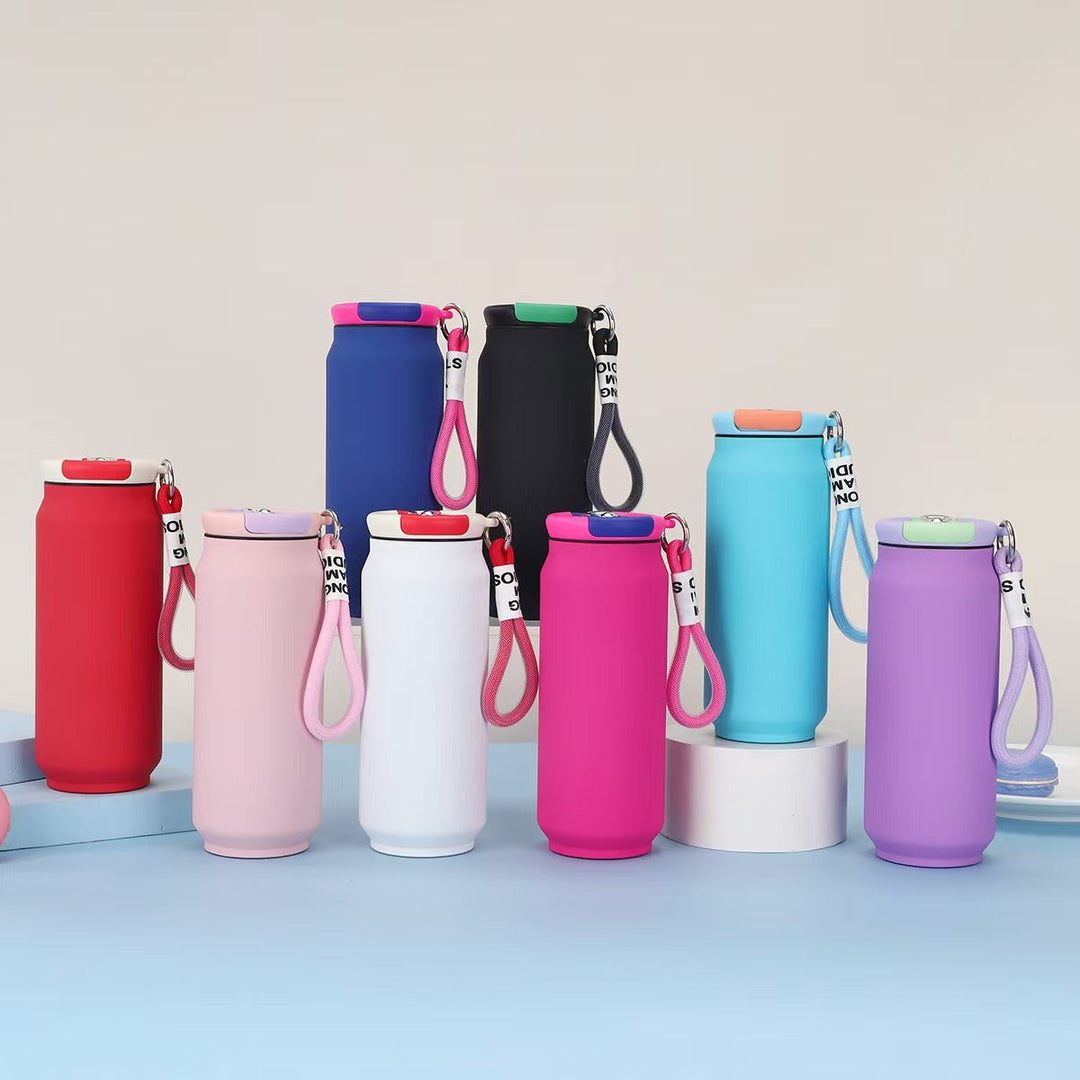 Women insulated water bottle with practical carry handle Kalsten