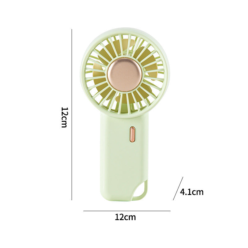 Ladies portable hand fan with ergonomic design and USB charging Kalsten